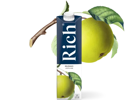 Сок Яблоко Rich, 1 л