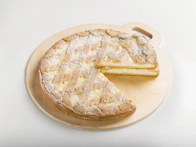 Пирог с творогом и изюмом, 1 кг